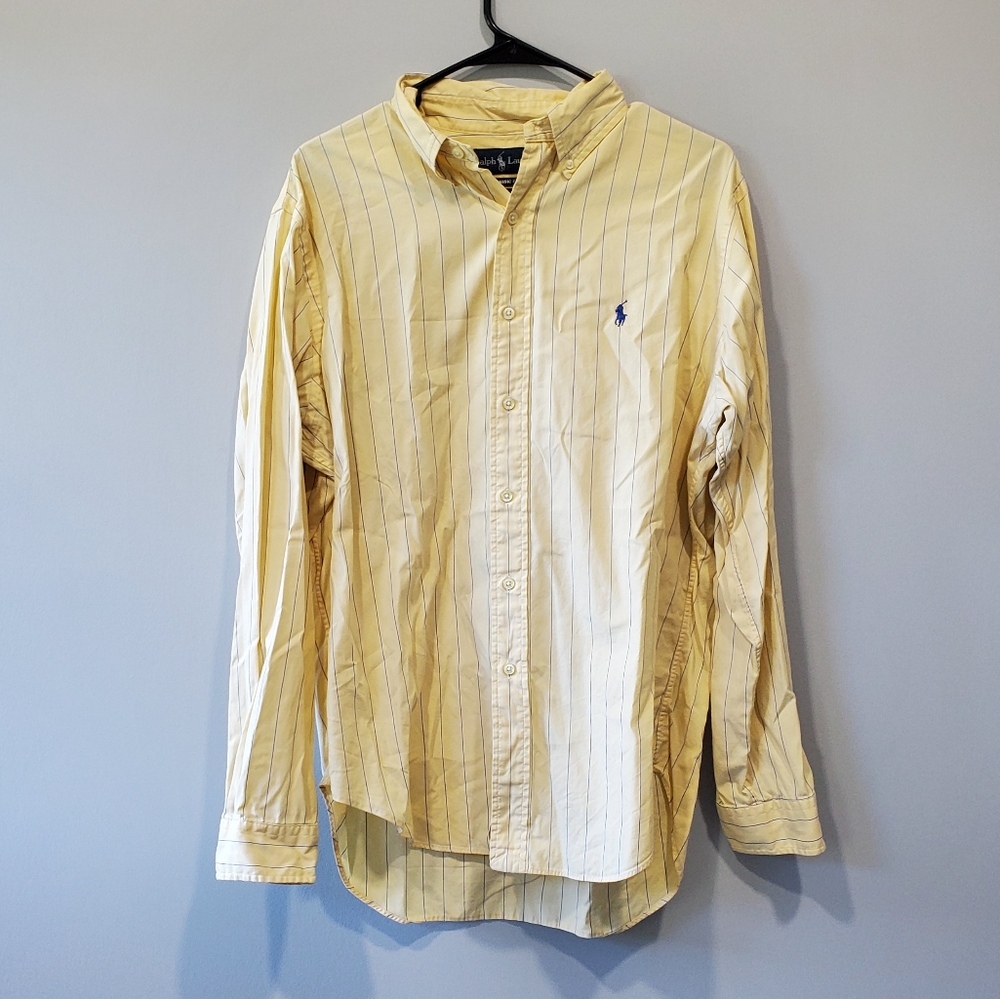 Ralph Lauren | Yellow Classic Fit Collared Button Down